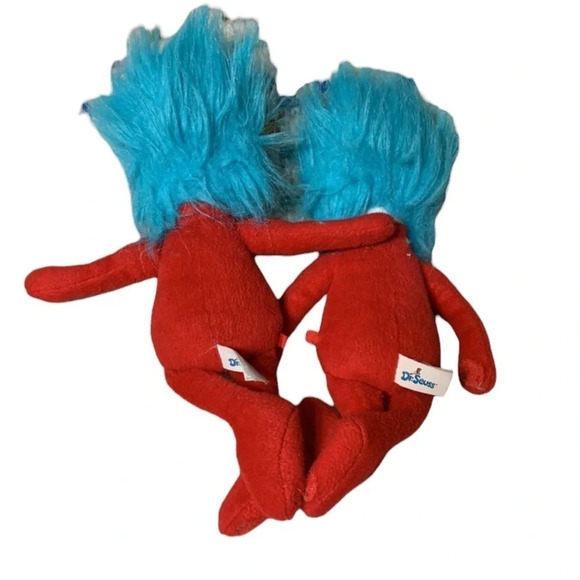Dr. Seuss Thing 1 and Thing 2 Plush - Picture 4 of 4